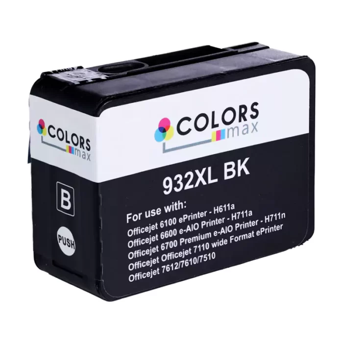 HP 932XL Compatible Ink Cartridge Black