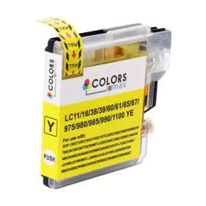 Brother LC1116-1100 Compatible Ink Cartridge Yellow 13ml