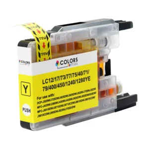 Brother LC1217-1280 Compatible Ink Cartridge Yellow